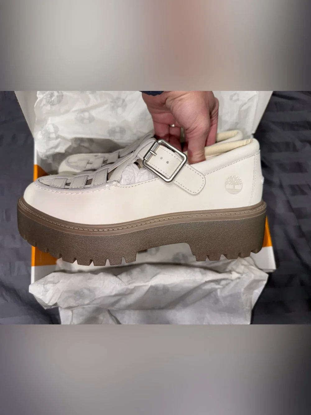 ✨ NWB - Timberland Stone Street Platform Buckle Shoe - Women’s 8.5